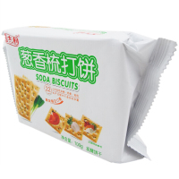 嘉士利葱香梳打饼干100g/袋