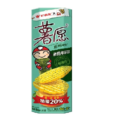 好丽友薯愿香脆海苔味125g