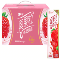 蒙牛真果粒草莓250ML*12