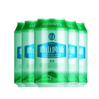 青岛清爽(TSINGTAO) 崂山啤酒(8度)330ml*6罐 组合装(新老包装交替发货)