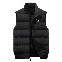 JEEP SPIRIT吉普马甲2021秋冬季立领保暖男坎肩上衣轻薄羽绒男士休闲马甲