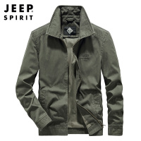 JEEP SPIRIT吉普外套男2021秋冬新款宽松休闲夹克大码中青年男士上衣
