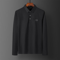 JEEP SPIRIT吉普POLO衫男2021秋季新款翻领宽松商务休闲T恤绣标上衣