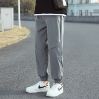 JEEP SPIRIT吉普休闲裤男2021秋季韩版休闲运动束脚裤宽松百搭春秋九分卫裤