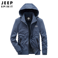 JEEP SPIRIT吉普男装外套2021秋季新款宽松加大码户外运动休闲男士外套