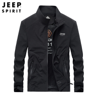 JEEP SPIRIT吉普男装外套2021秋季新款宽松加大码户外运动休闲男士外套