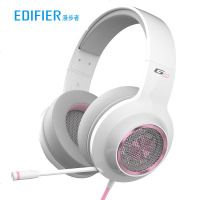 EDIFIER/漫步者 HECATE GM660 游戏耳机头戴式 手游手机耳机吃鸡带线控 电竞耳麦麦克风直播耳机