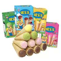 啵乐乐 冰淇淋形饼干(草莓味)