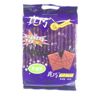 真巧涂层巧克力味饼干308G