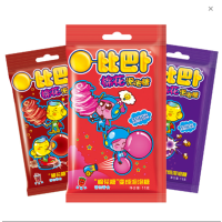 【苏宁小店】比巴卜棉花泡泡糖(葡萄)132g/包