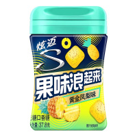 炫迈果味浪起来无糖口香糖黄金凤梨味37.8g