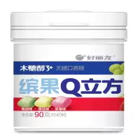 好丽友木糖醇3+Q立方90g(草莓/香瓜/青提)90g
