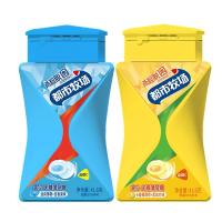 都市牧场劲爽薄荷百香果味夹心无糖薄荷糖41.6g