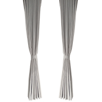 比韩 窗帘遮光遮阳隔热防晒布帘多色可选4*2.6米 4米布 副