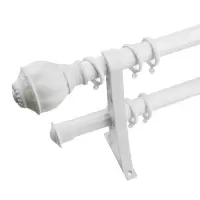 比韩 窗帘杆罗马杆 双杆 1000*28*28mm 米