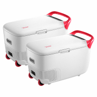 [好事成双-馈赠套餐]英德尔车载冰箱T-28S-2豪车标配移动设计压缩机制冷12V24V车家两用