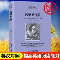 巴黎圣母院英汉双语版中英对照世界文学名著英语单词语法强化训练