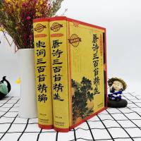 精装正版 唐诗三百首+宋词三百首 唐诗宋词全集鉴赏辞典古诗词