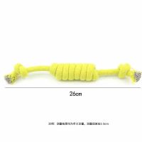 狗狗玩具磨牙耐咬棉绳玩具泰迪金毛训犬用玩具球宠物玩具狗玩具 糖果子 颜色不可指定随机发