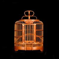 鸟笼小号黄豆鸟黄腾鸟珍珠鸟相思鸟金丝雀小型鸟笼全套配件 24厘米小型蝴蝶笼空笼(只有笼子)