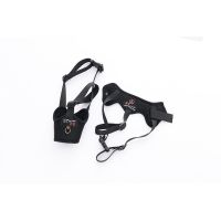 狗嘴套狗狗嘴罩防叫防乱吃时尚透气泰迪金毛大中小型犬宠物用品 黑色(防脱型) M码嘴长4.5CM嘴围10-16CM