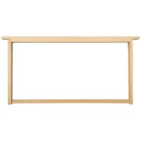 中意蜂半成品杉木巢框标准蜜蜂巢框巢础优质蜂框带钢丝养蜂工具 半成品5个装