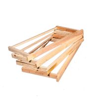 半成品巢框杉木带铜眼组装好养蜂具工具中蜂巢础标准蜜蜂箱专用框 半成品巢框5个