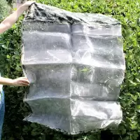 全不锈钢收蜂袋马蜂袋抓蜂捉蜂专用网袋虎头蜂胡蜂收蜂钢丝网袋子 [全不锈钢]马蜂袋75*115cm 1个装送镊子