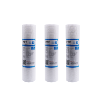 天之蓝净水器滤芯家用反渗透TZL-RO-75 100 TX原装RO膜五级中 PP棉滤芯三支