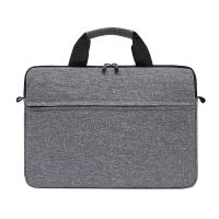 超极本内胆包手提电脑包适用华为联想14.6寸苹果13.3寸小米15.6寸 灰色(无肩带不可套拉杆) 13.3