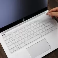 惠普星14系列笔记本键盘膜14s青春版g ce bf p电脑保护垫防尘贴套 纳米硅胶[透明]