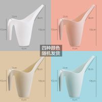 塑料长嘴洒水壶园艺浇花喷壶 家用大容量养花喷水壶花洒壶 1L颜色随机