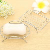 2个装不锈钢沥水圆形肥皂架欧式时尚创意香皂架浴室肥皂盒置物架 2个装 随机