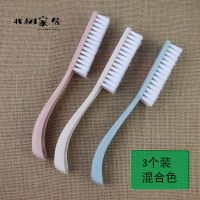 3个鞋刷塑料刷子刷鞋刷衣服硬毛鞋刷子清洁刷 软毛洗鞋刷洗衣刷板 3个装