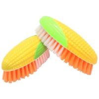 家用玉米刷子鞋刷子洗衣刷清洁刷衣刷鞋刷子洗衣服板刷鞋刷清洁刷 1个装