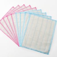 大号棉纱洗碗布抹布不掉毛加厚洗碗巾不沾油刷碗布百洁布吸水纱布 10条棉纱洗碗布