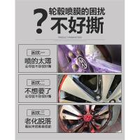 汽车脱漆除漆剂去除自喷漆除胶剂车身飞漆手撕轮毂喷膜清洗剂除膜