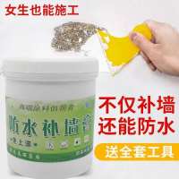 补墙膏防水防潮防霉墙面修补神器白色家用内墙墙壁修复耐水腻子粉 1000克 防水 涂料膏