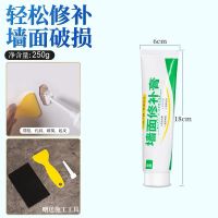 防水补墙膏墙面修补白色腻子粉内墙家用墙面修补膏墙面自喷漆刷墙 涂抹修补膏250g[一支]送工具