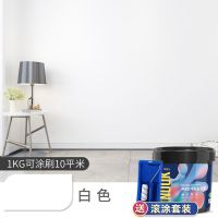 嘉宝莉乳胶漆家用水性漆内墙修补翻新涂料抗甲醛白色彩色油漆 [1KG]白色 1L