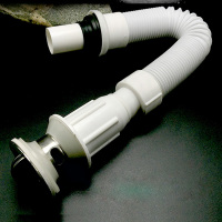 [翻板下水器+下水管]九邑 防臭下水管洗手盆面盆下水器下水管 下水器下水管套装