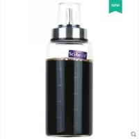 喜碧Scybe卡尔系列油醋瓶 高硼硅玻璃调料瓶 防漏计量油壶油瓶 油醋瓶350ml(0361)