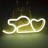 led英文字母灯love520求婚生日布置装饰灯发光数字灯表白告白灯 520灯白色