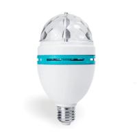 舞台灯光声控七彩旋转灯家用KTV蓝牙彩灯音响LED闪光灯串灯装饰灯 塑料旋转杆单独灯泡彩灯