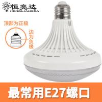 电动车灯三轮车灯12VLED灯泡夜市摆摊照明节能灯泡36VLED灯灯电瓶 [一个装] 12到85V通用 9瓦螺口款