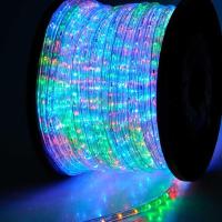 LED灯带圆二线彩灯满天星霓虹灯带户外防水街道亮化大排档装饰灯 圆二线常亮款-彩色不闪烁-10米