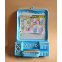 带置物架镜子 壁挂镜化妆镜浴室挂镜 方形塑料镜 洗漱小号镜 08小号兰色 其他