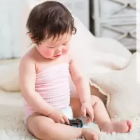春夏新生儿护肚围宝宝蹬被薄款护肚脐围护脐带护肚子婴儿保暖肚兜 2条单层颜色随机 长度24cm适合0-4岁肚围