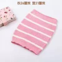 宝宝护脐带腹围护肚子神器婴幼儿保暖防踢被高腰肚围男女珊瑚绒厚 红条纹单层0-3岁 建议购买两件替换使用