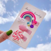 韩国发饰发夹发卡女孩发夹小夹子女儿童bb刘海夹头饰女童宝宝边夹 小粉蝴蝶结